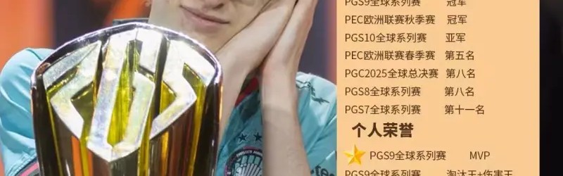 2025PUBG年度TOP20选手第1名：TM-Xmpl